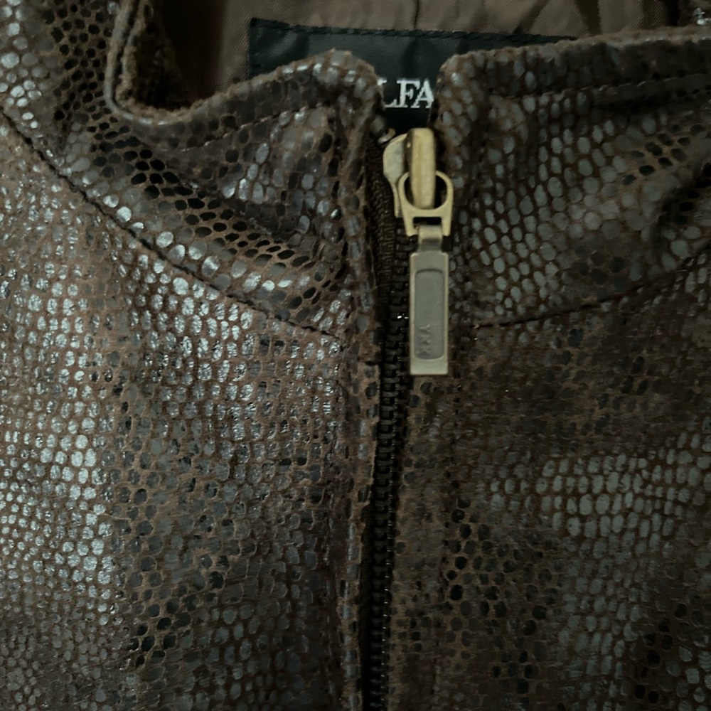 Alfani Leather Jacket - Picture 3 of 6
